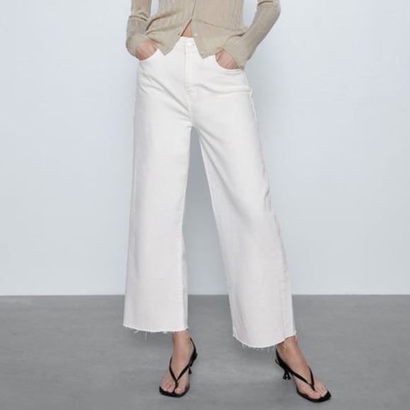 Zara culotte jeans 2 - Picture 1 of 14